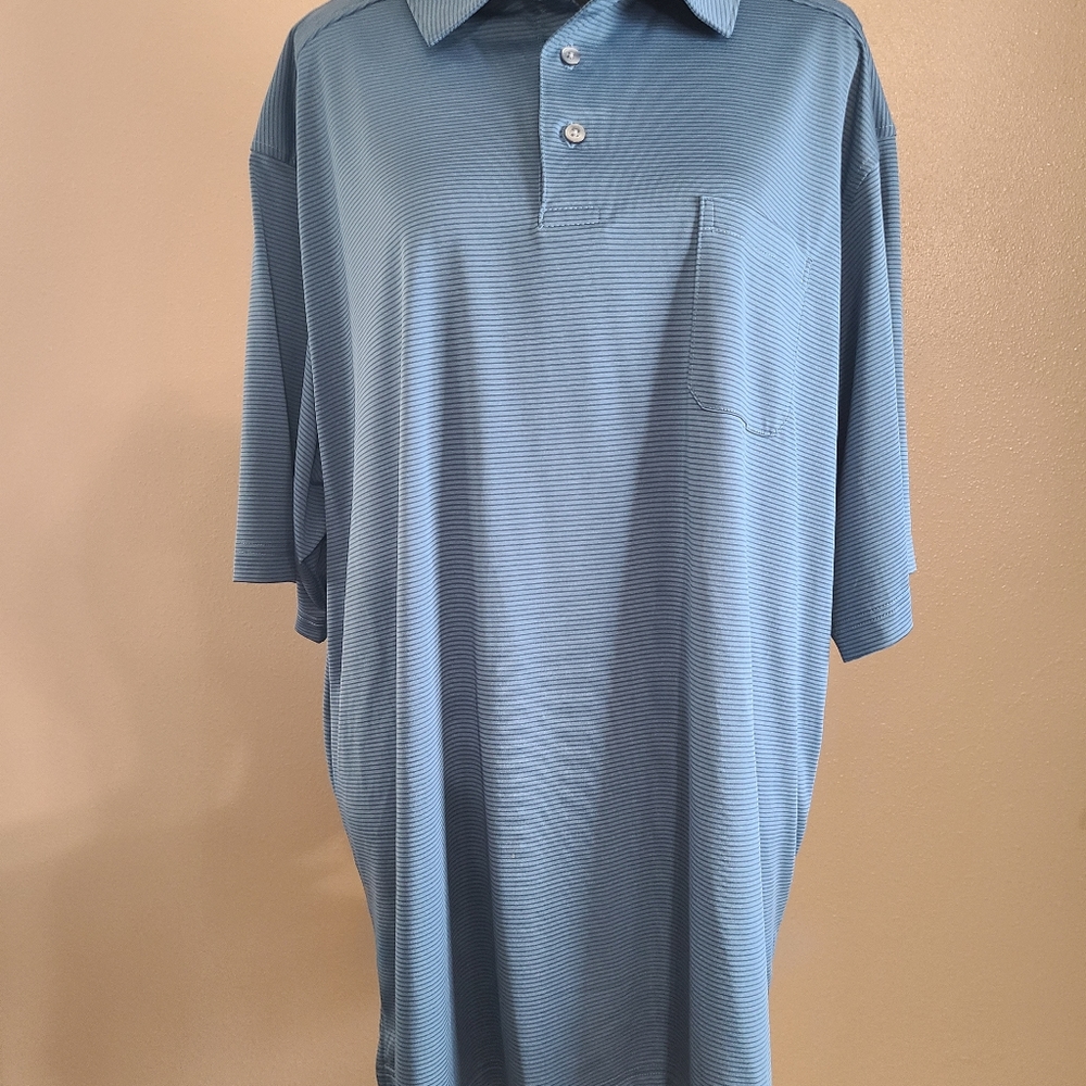 Performance  Mens Blue Golf/Polo Shirt.  Size XL.